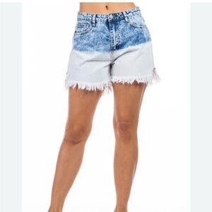 NWT Women’s Blue Turtle Denim Jeans Shorts Large